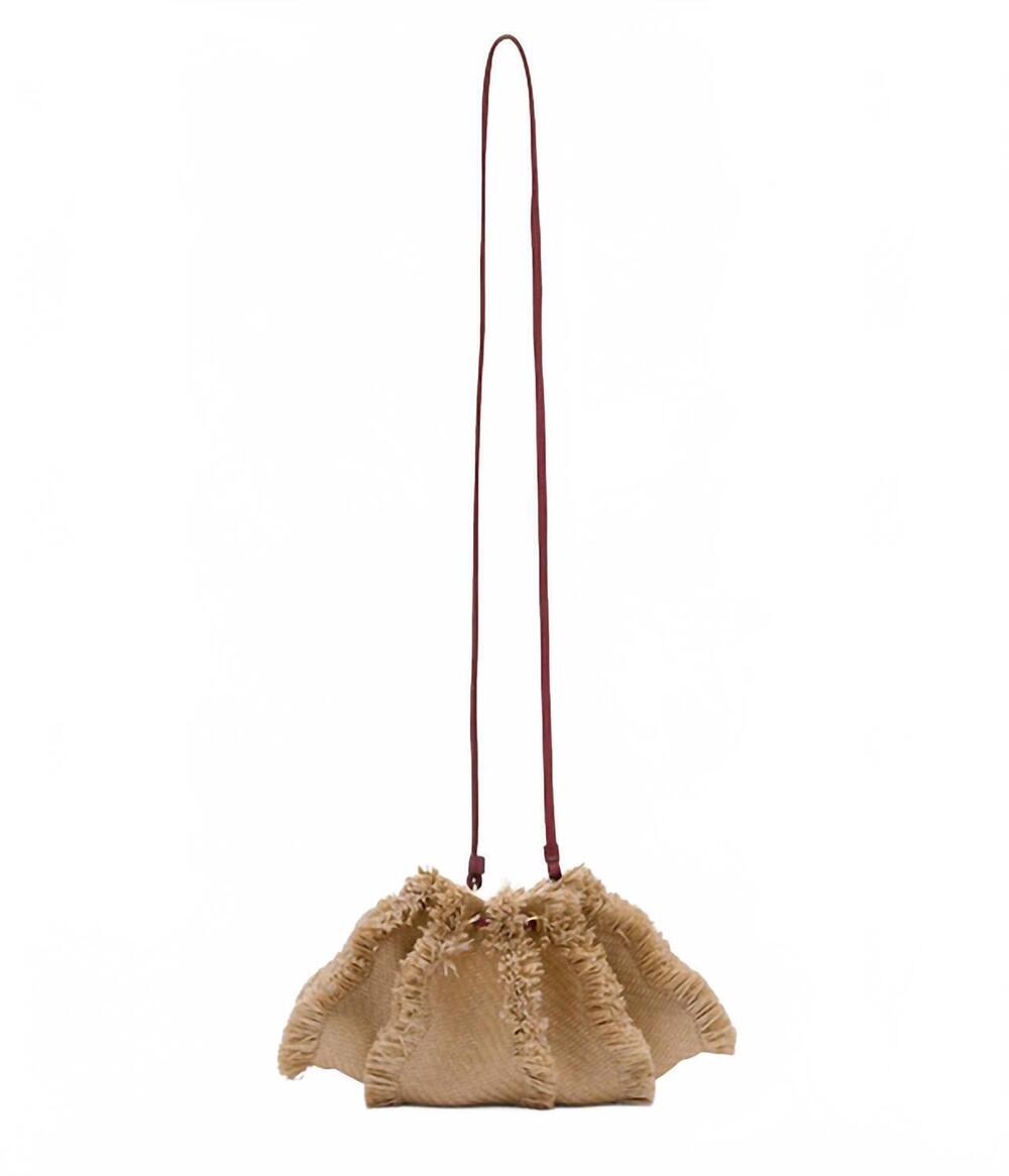 NEW ULLA JOHNSON women's adria small crossbody bag in natural